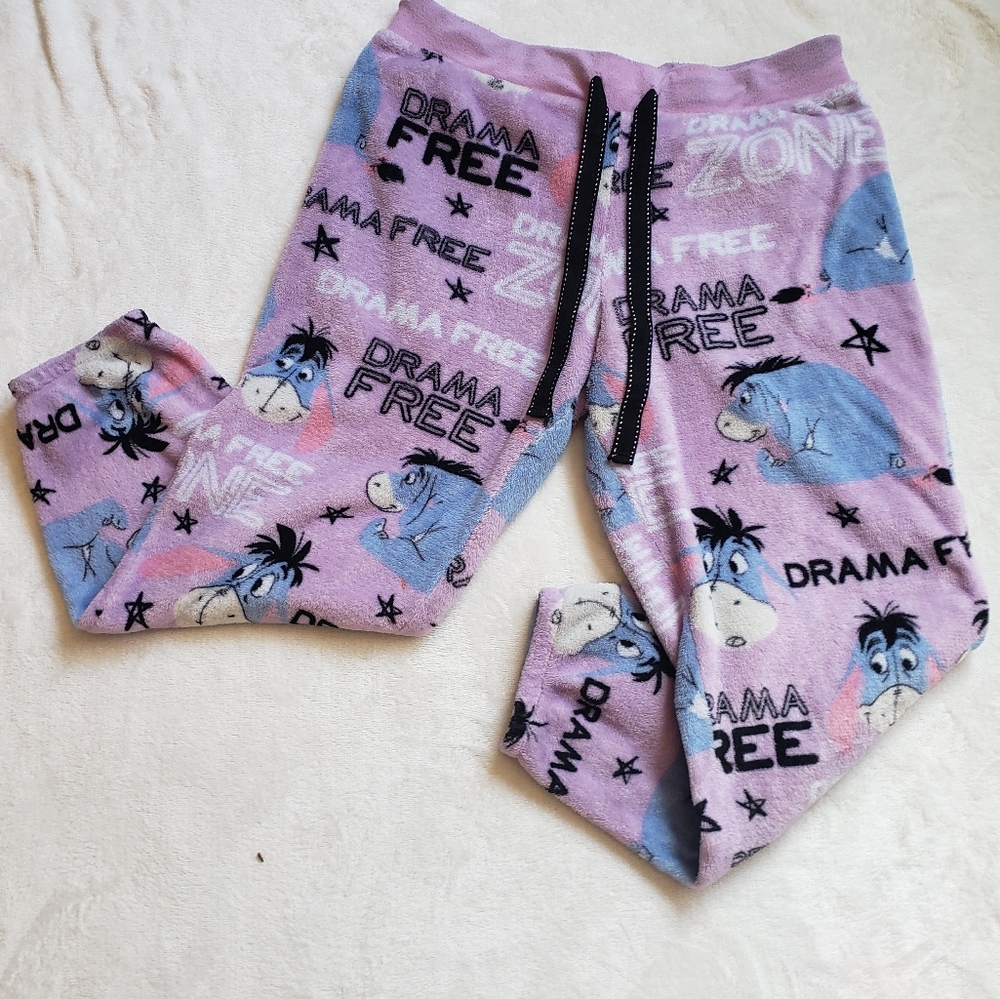 Disney Eeyore Jogger Pajama Bottom Large (12-14)